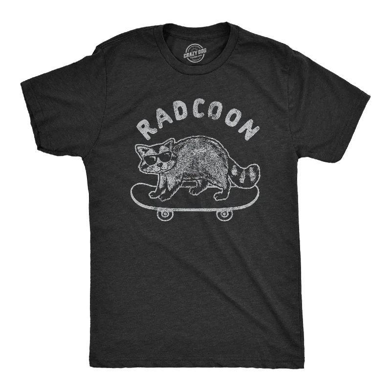 men's shirts with subtle prints -Radcoon Men's T Shirt