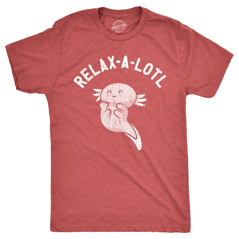 stylish men's casual wear shirts -Relax A Lotl Men's T Shirt