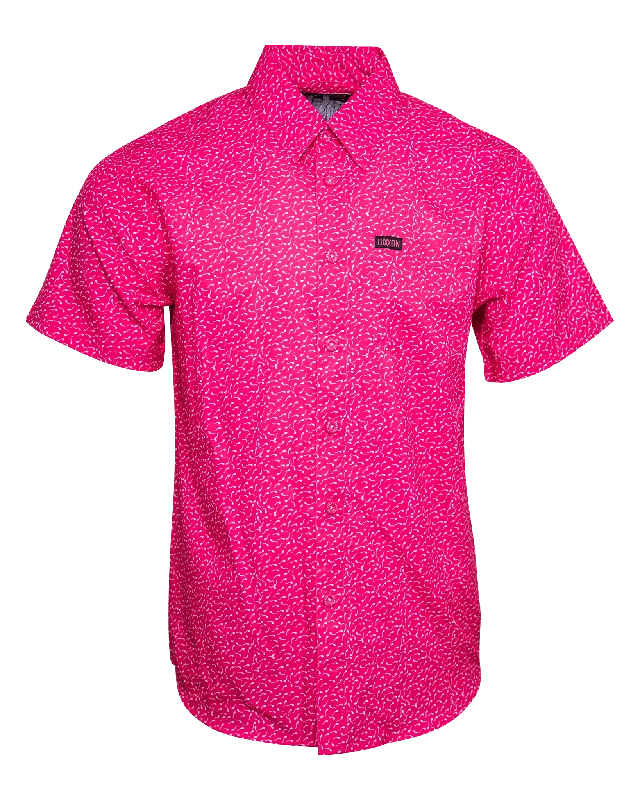 men's lightweight shirts -The Creator Party Shirt - Pink