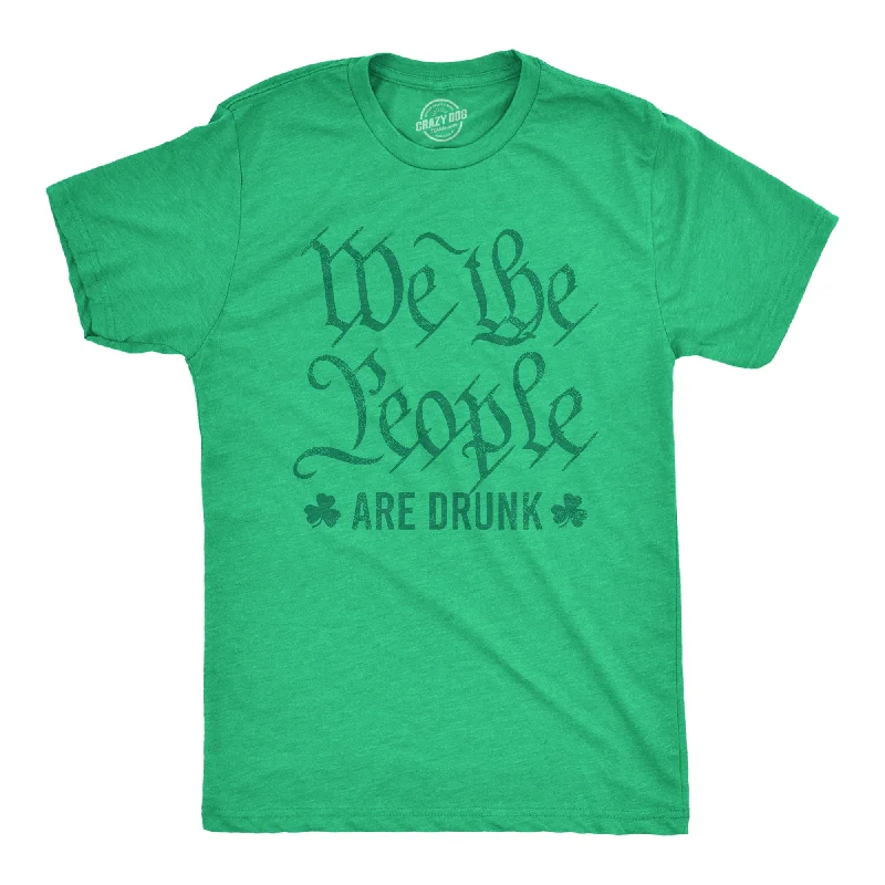 men's custom shirts -We The People Are Drunk Men's T Shirt